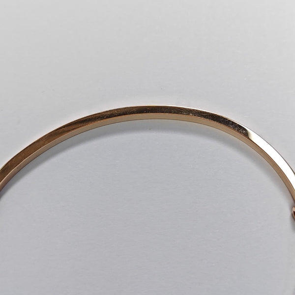 LOVE 18k Rose Gold Bangle