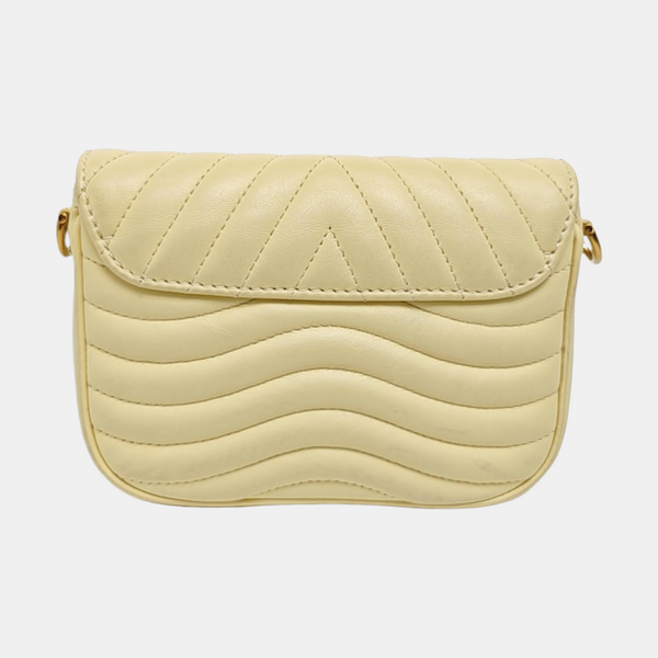 NEW WAVE Quilted Calfskin Yellow