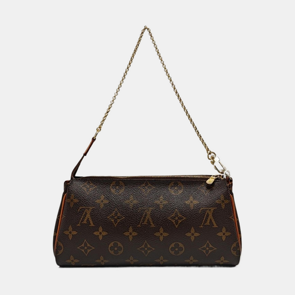 EVA Monogram Coated Canvas Brown