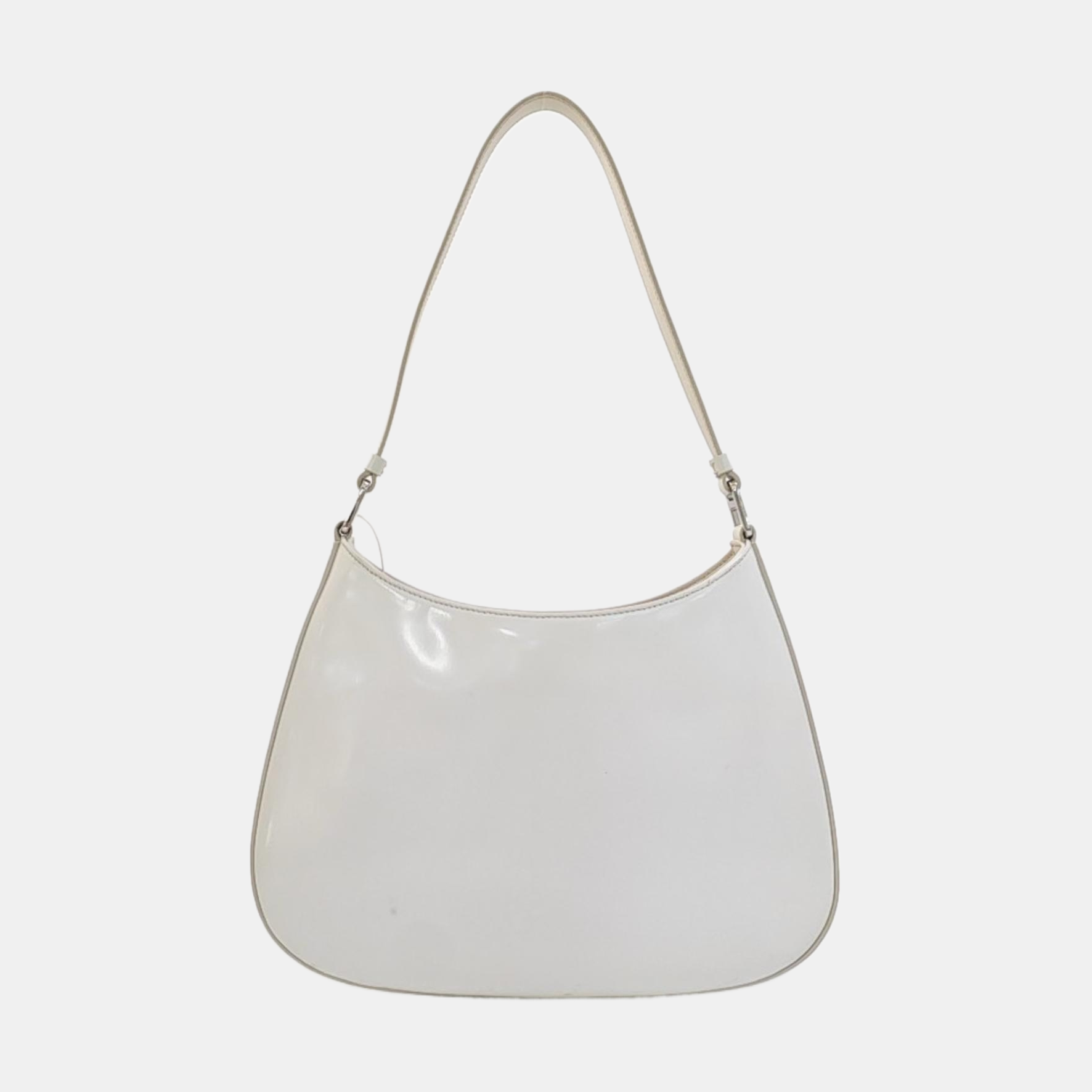 Cleo Saffiano Calfskin White