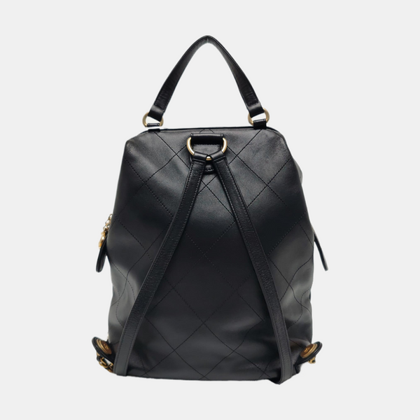 Quilted Lambskin Black