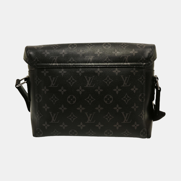 VOYAGER PM Monogram Coated Canvas Black