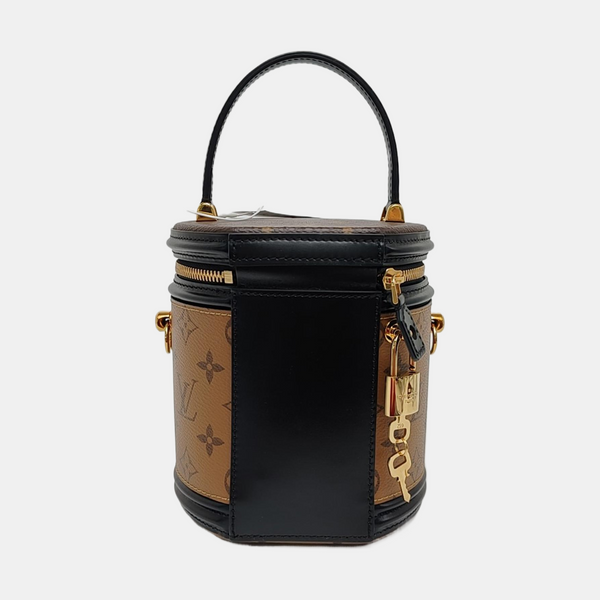 CANNES PM Monogram Coated Canvas Brown