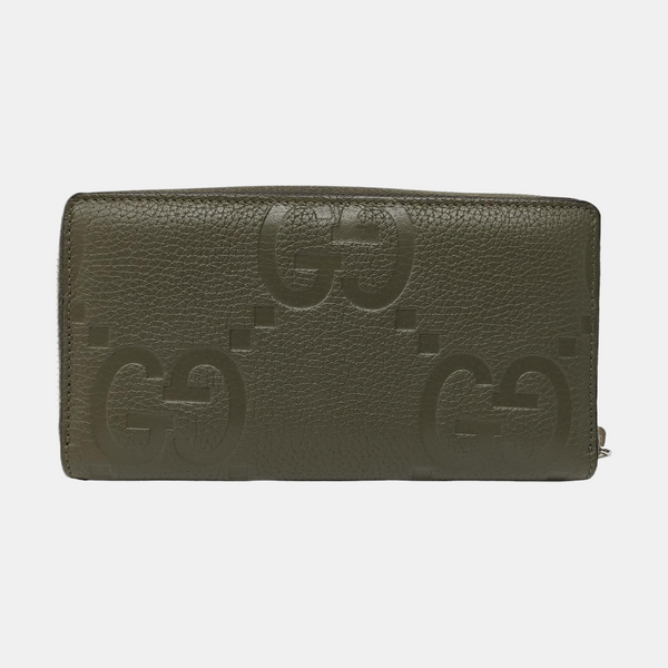 Monogram Calfskin Wallet Green