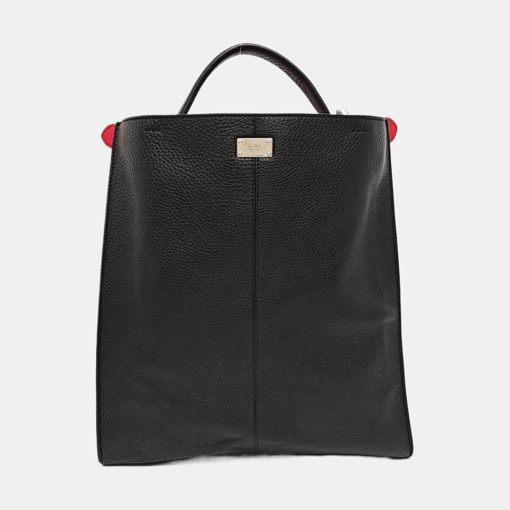 Authenticated pre-owned  Peekaboo Calfskin Black - Tote Bag at Looply