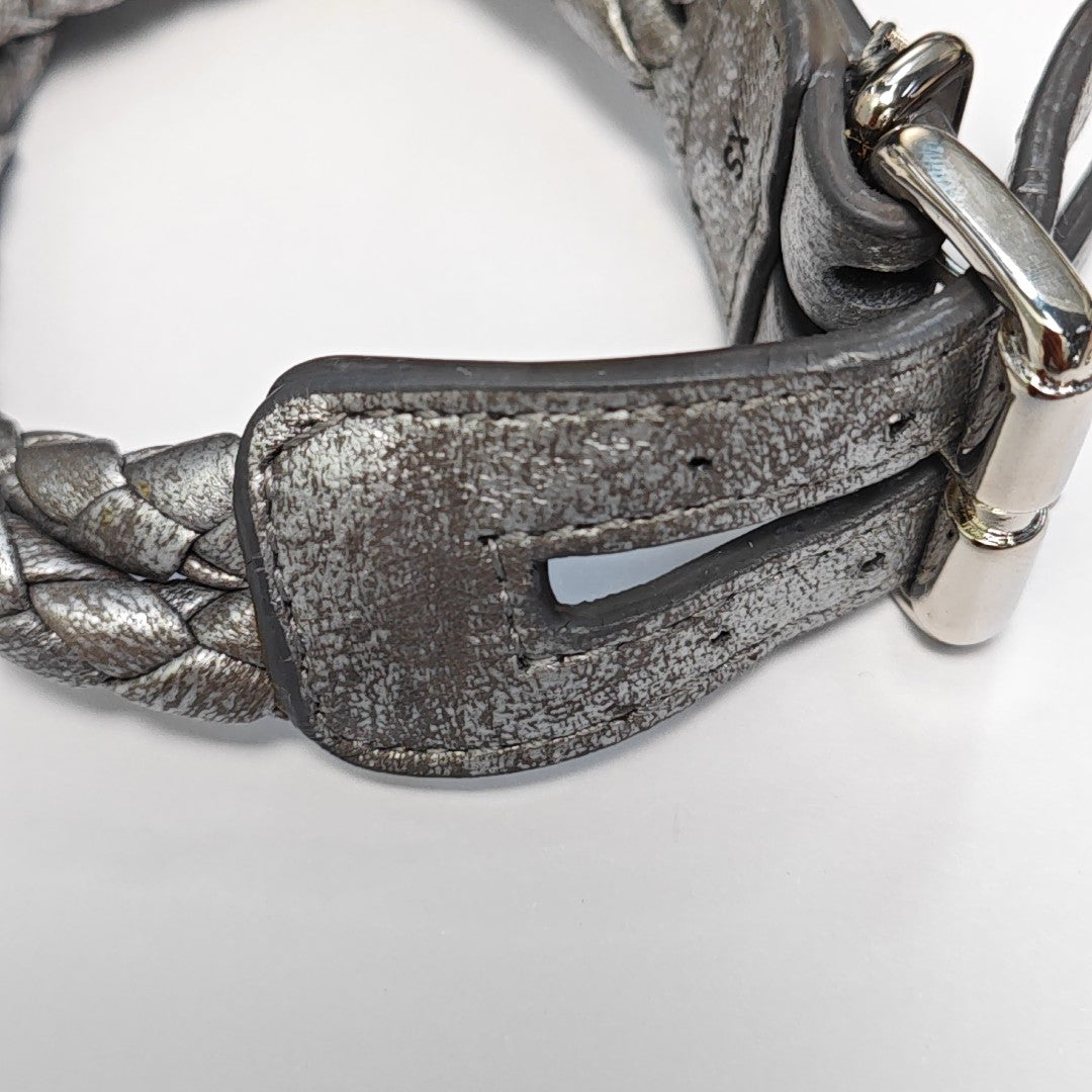 Leather Gray Bangle