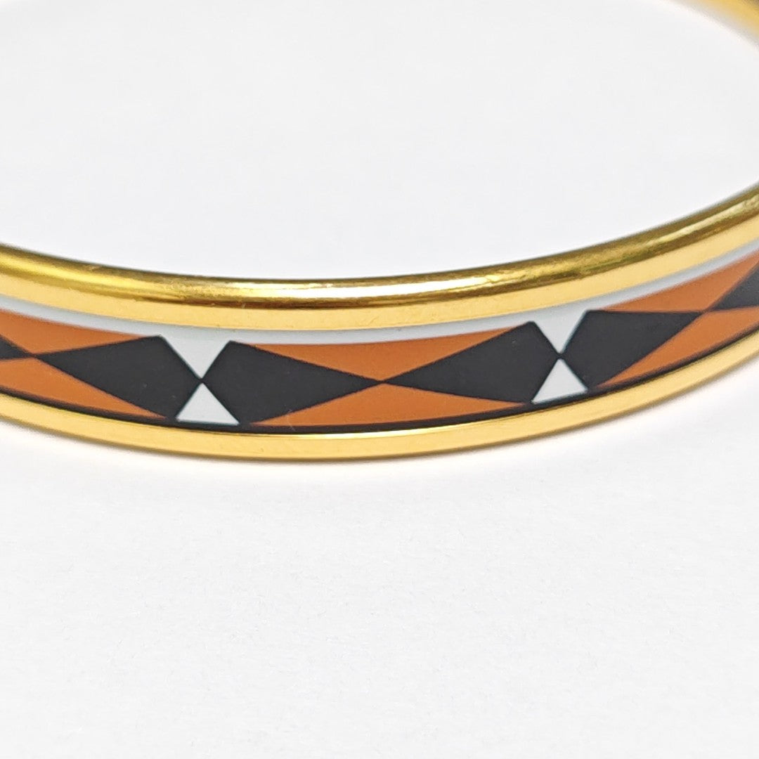 Email Metal Gold Bangle