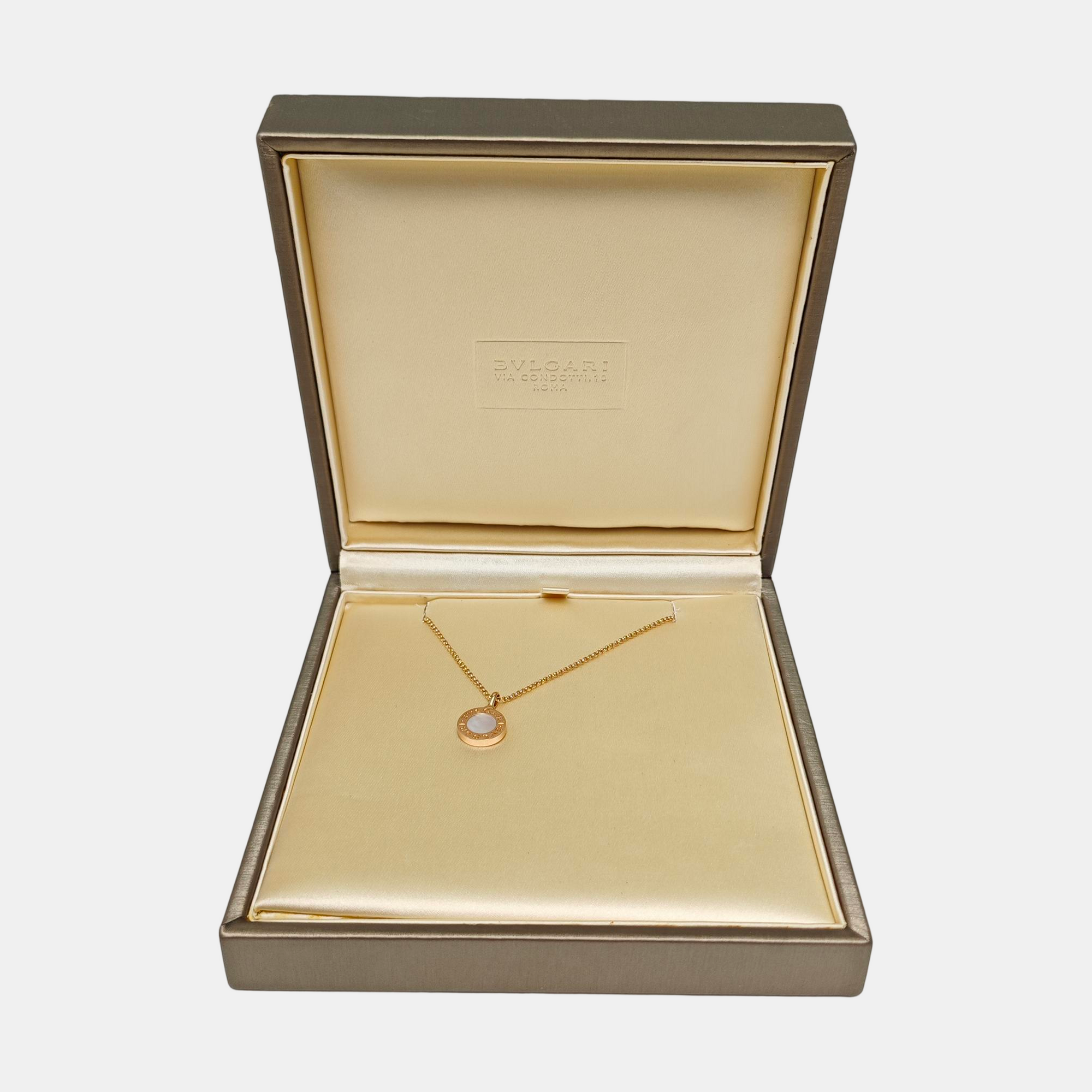 BVLGARI BVLGARI 18k Rose Gold Necklace