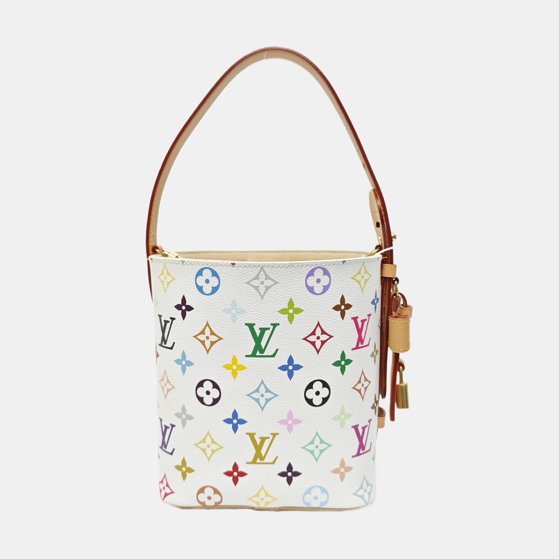 LV × TM ALL IN BB Monogram Coated Canvas White