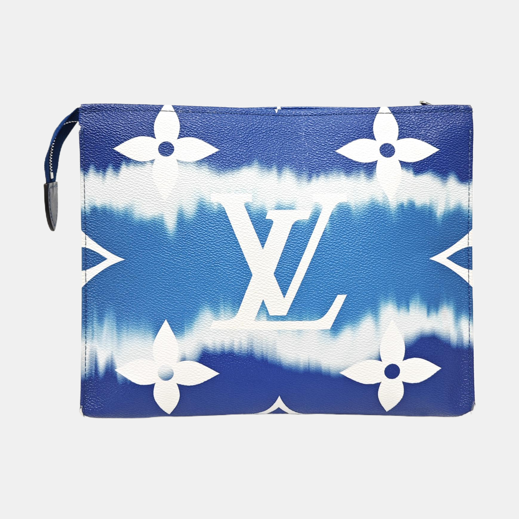 TOILET POCKET 26 Monogram Coated Canvas Blue