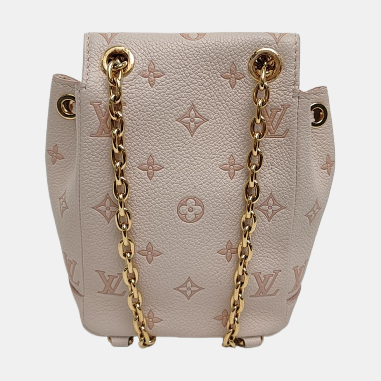NOÉ Nano Monogram Calfskin Beige