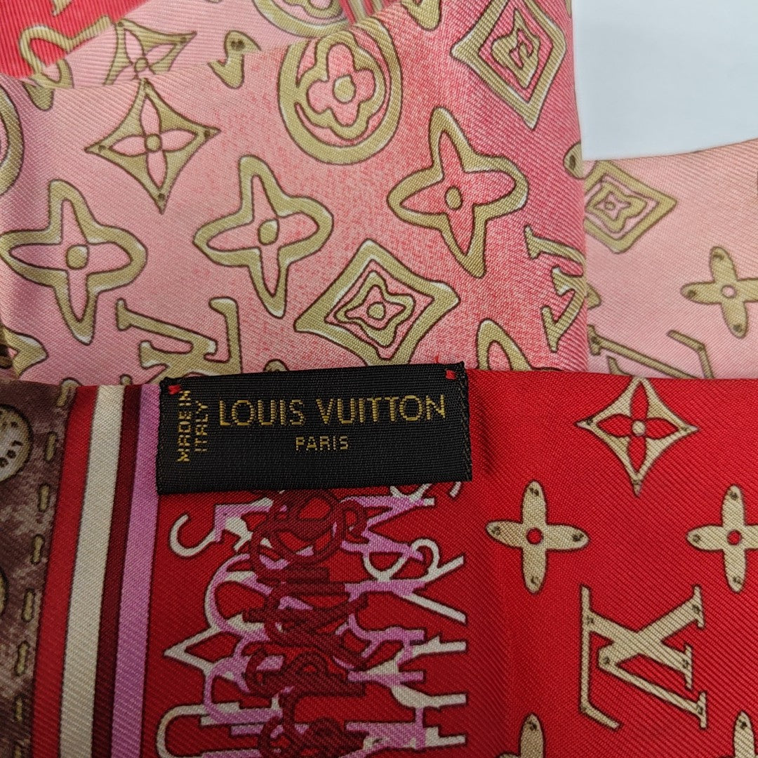 Mulberry Silk Silk Scarf Red