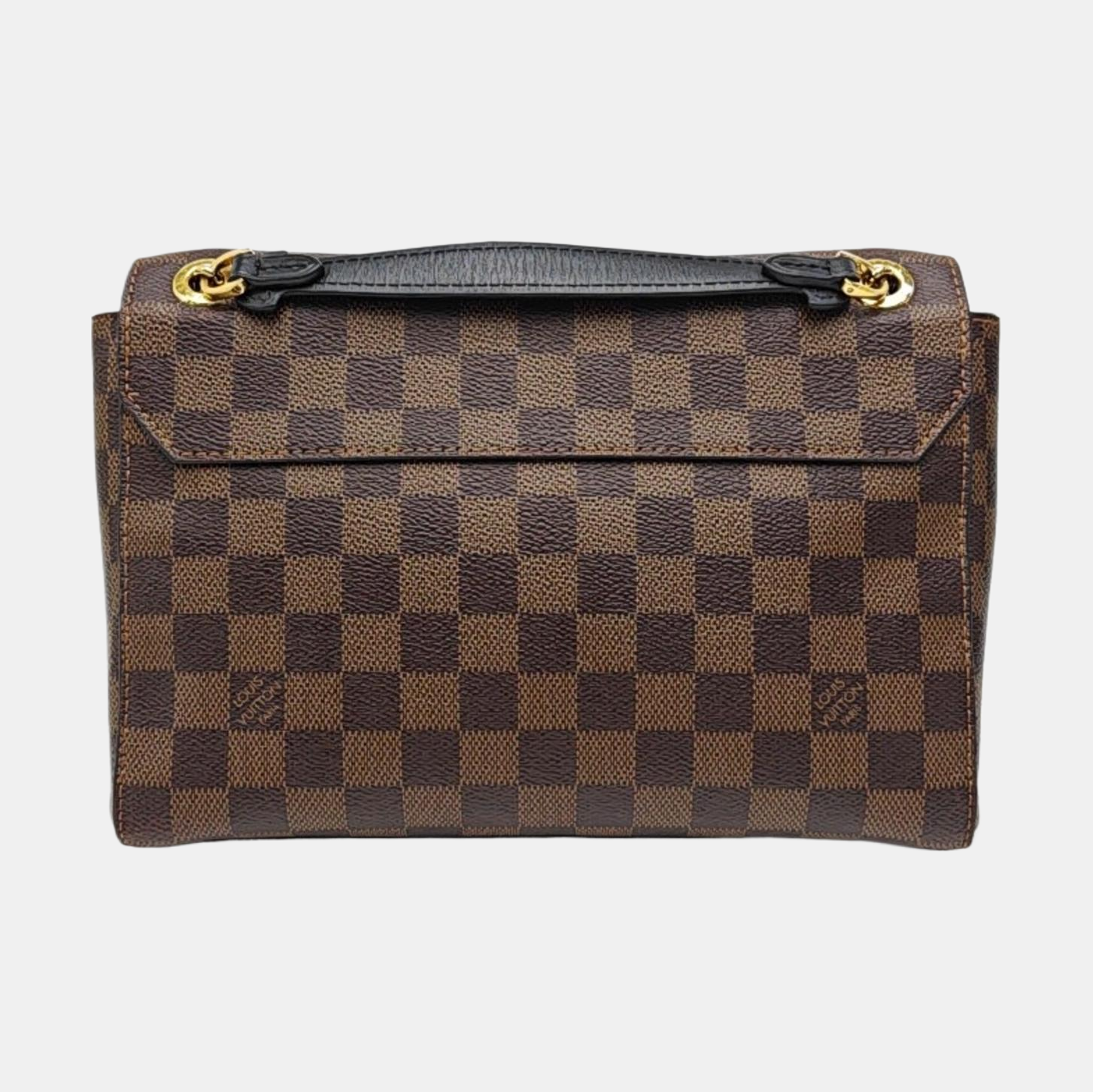 VAVIN PM Damier Ebene Coated Canvas Brown