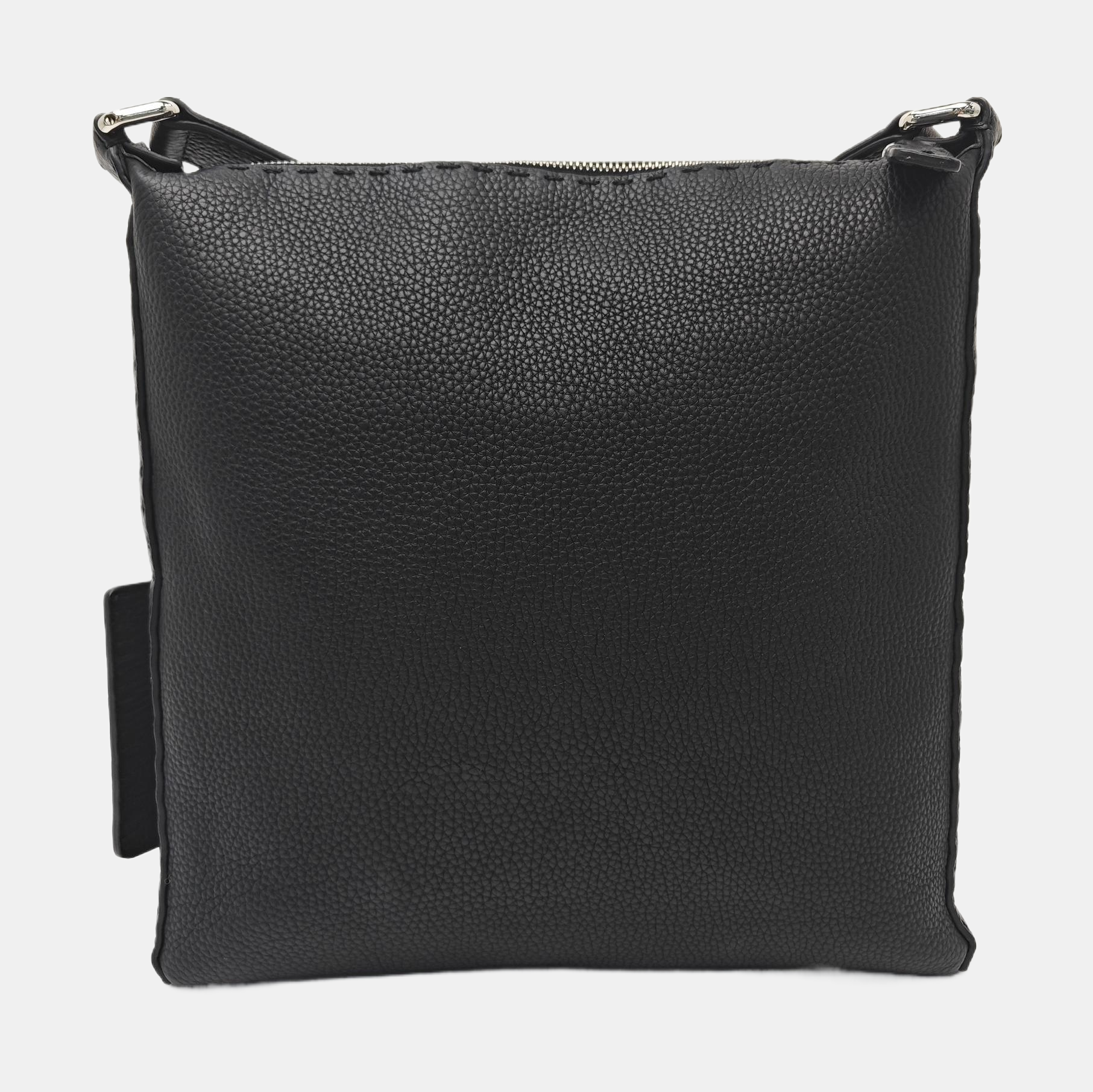 Calfskin Shoulder Bag Black