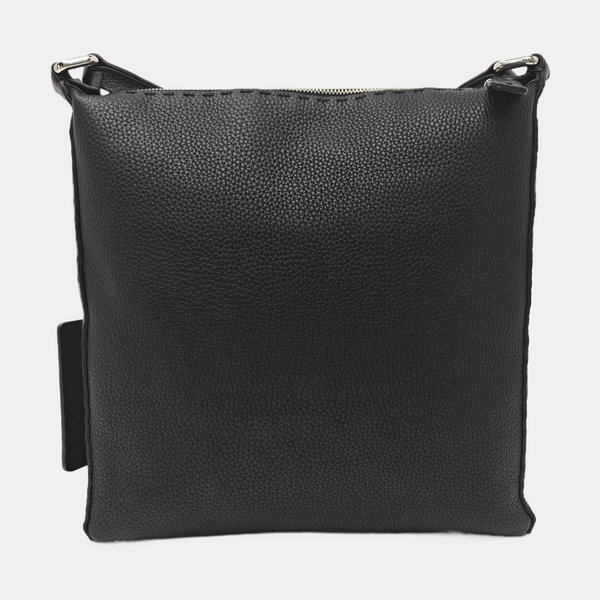 Calfskin Shoulder Bag Black
