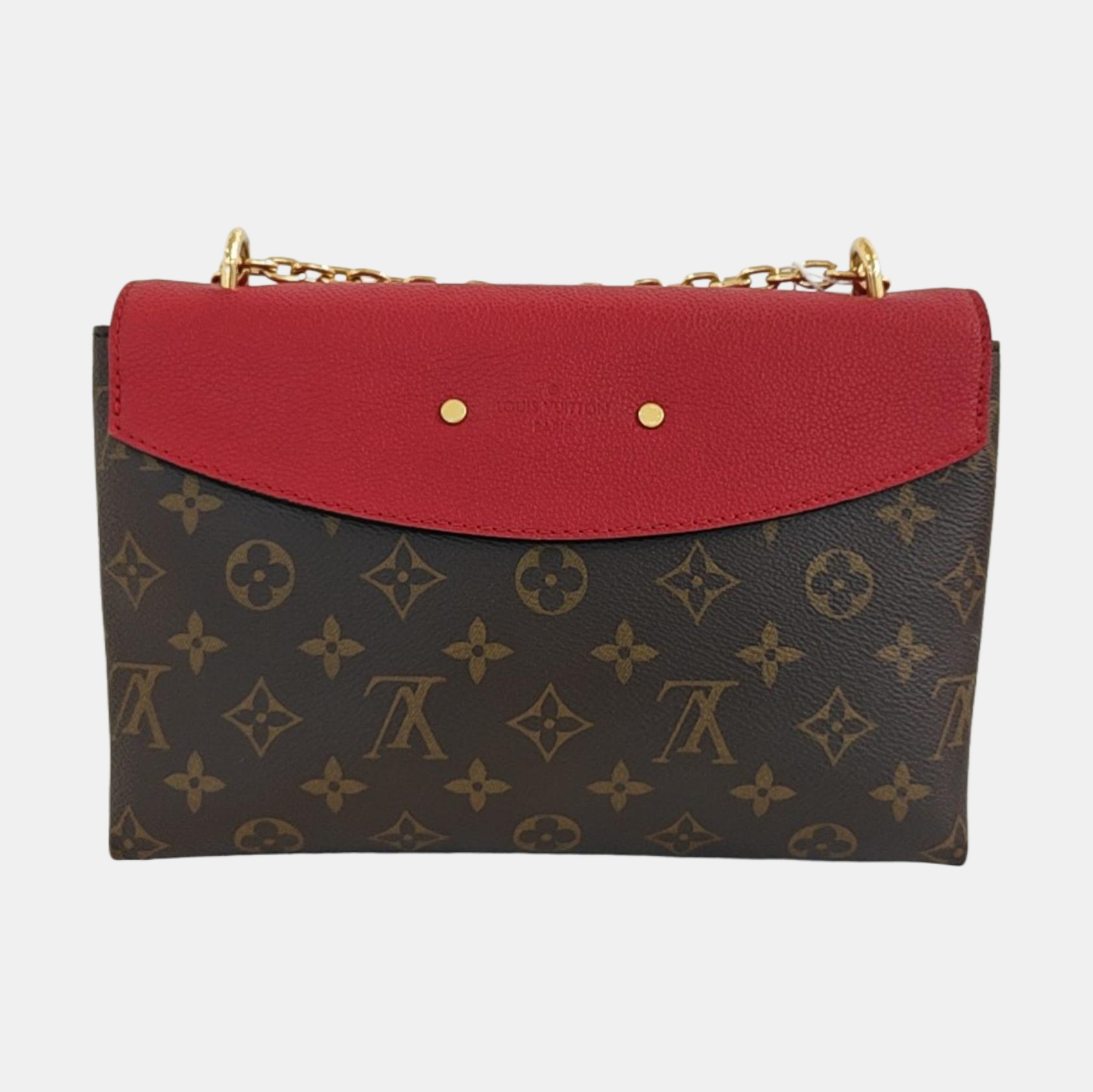 SAINT PLACIDE Monogram Coated Canvas Brown