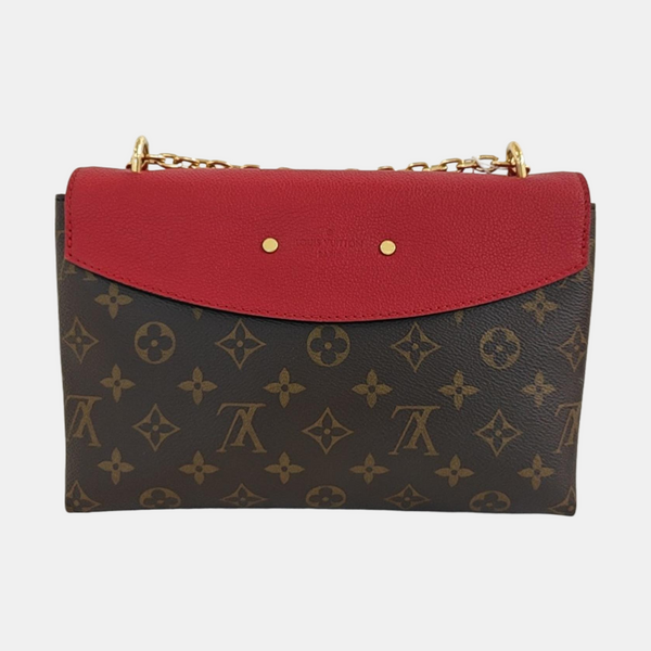 SAINT PLACIDE Monogram Coated Canvas Brown