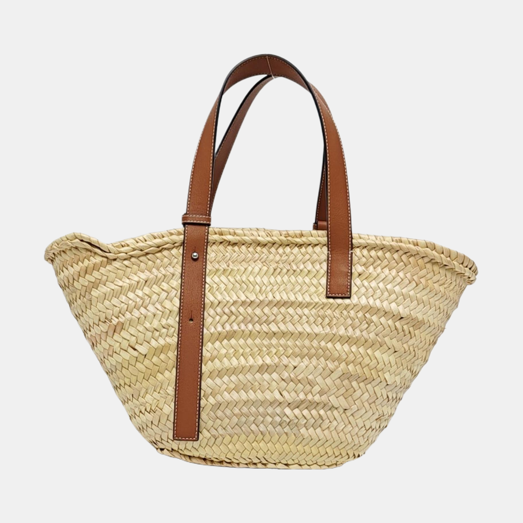 Basket Straw Beige