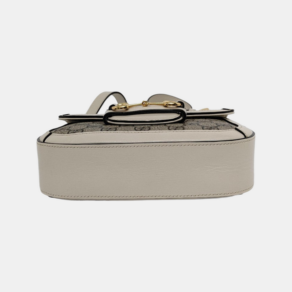 Horsebit 1955 Mini Coated Canvas Beige