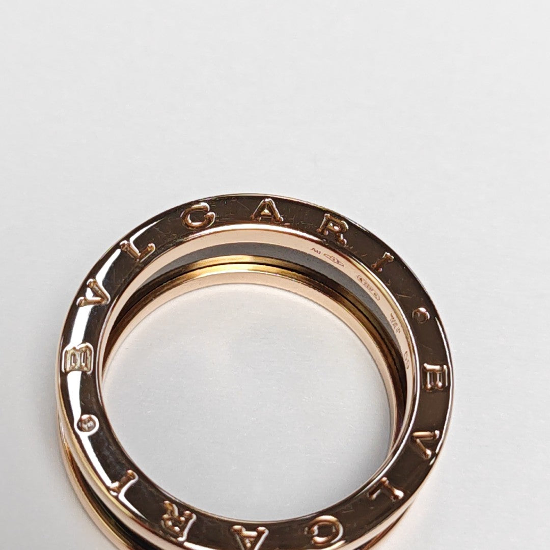 B.ZERO1 18k Rose Gold Ring EU 59