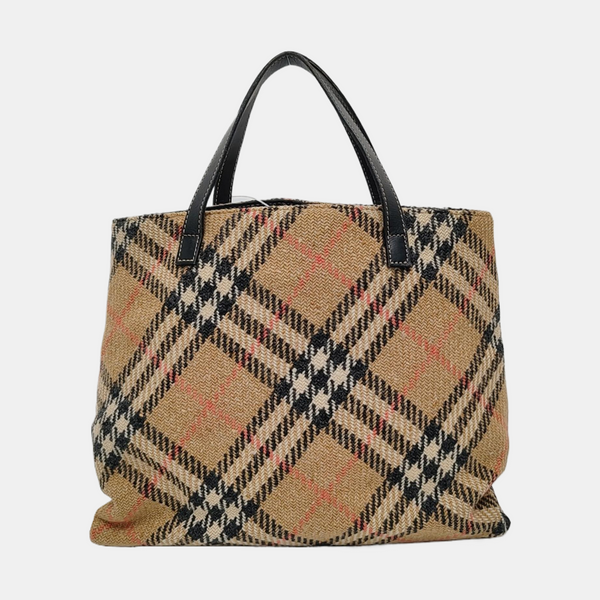Fabric Top Handle Bag Multicolor