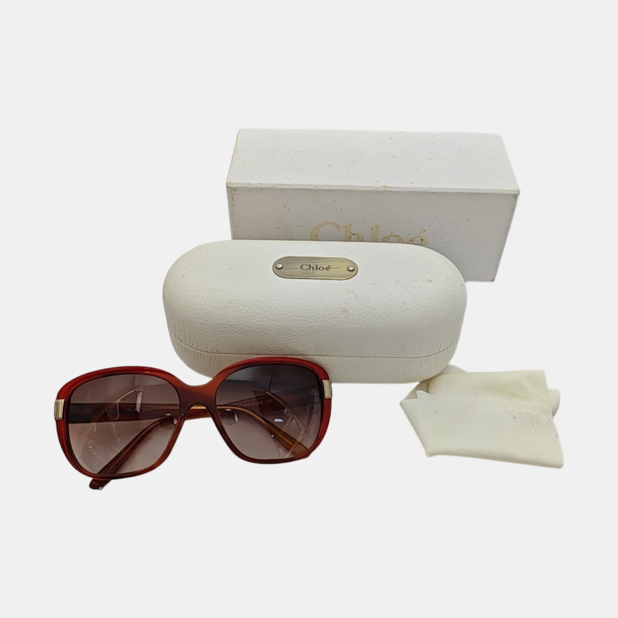 Brown Synthetic Sunglasses