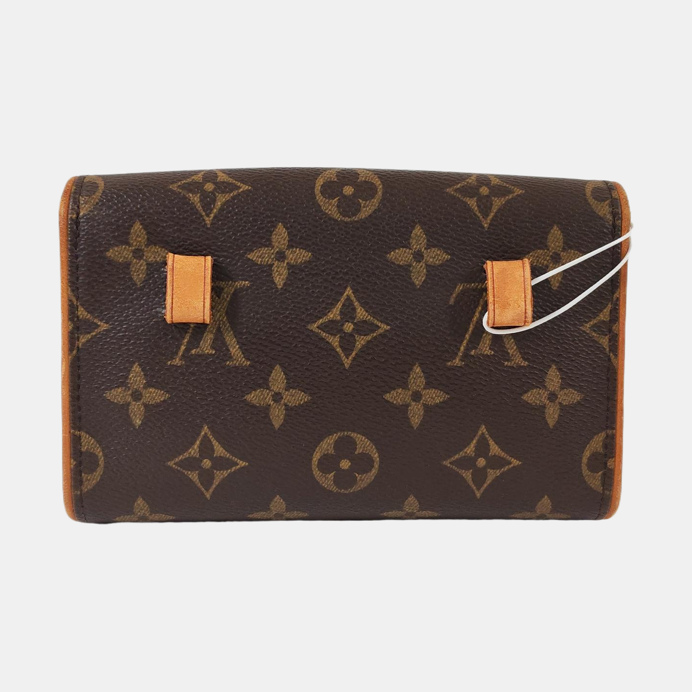 FLORENTINE Monogram Coated Canvas Brown