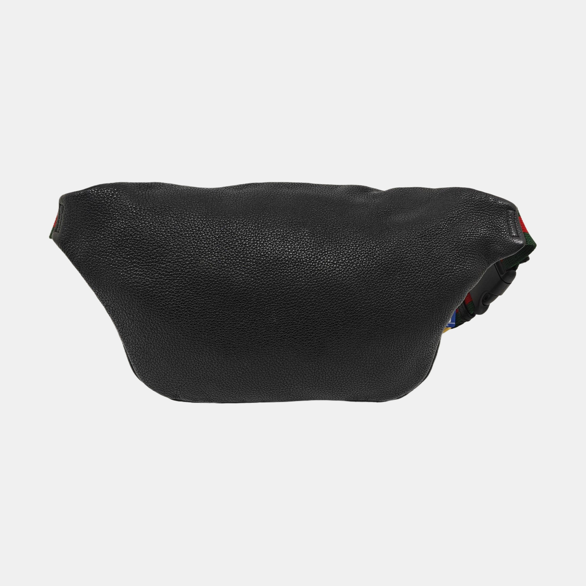 Print Large Calfskin Black