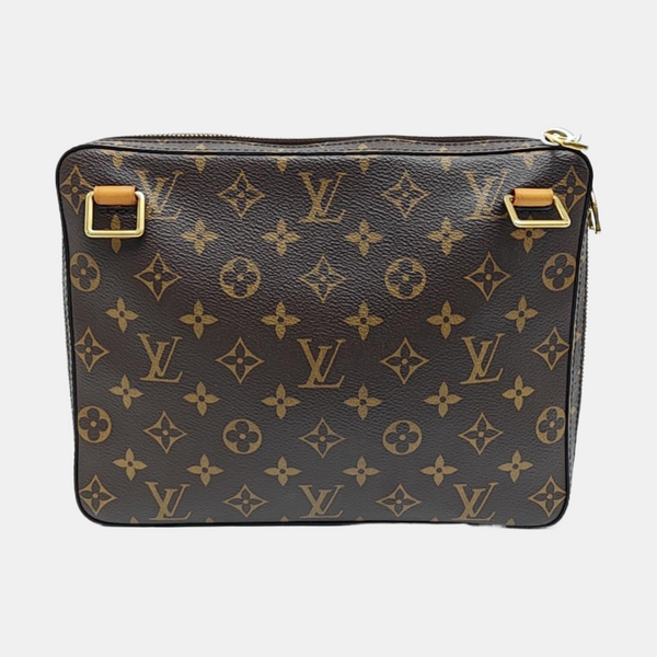 SOFT TRUNK PM Monogram Coated Canvas Brown