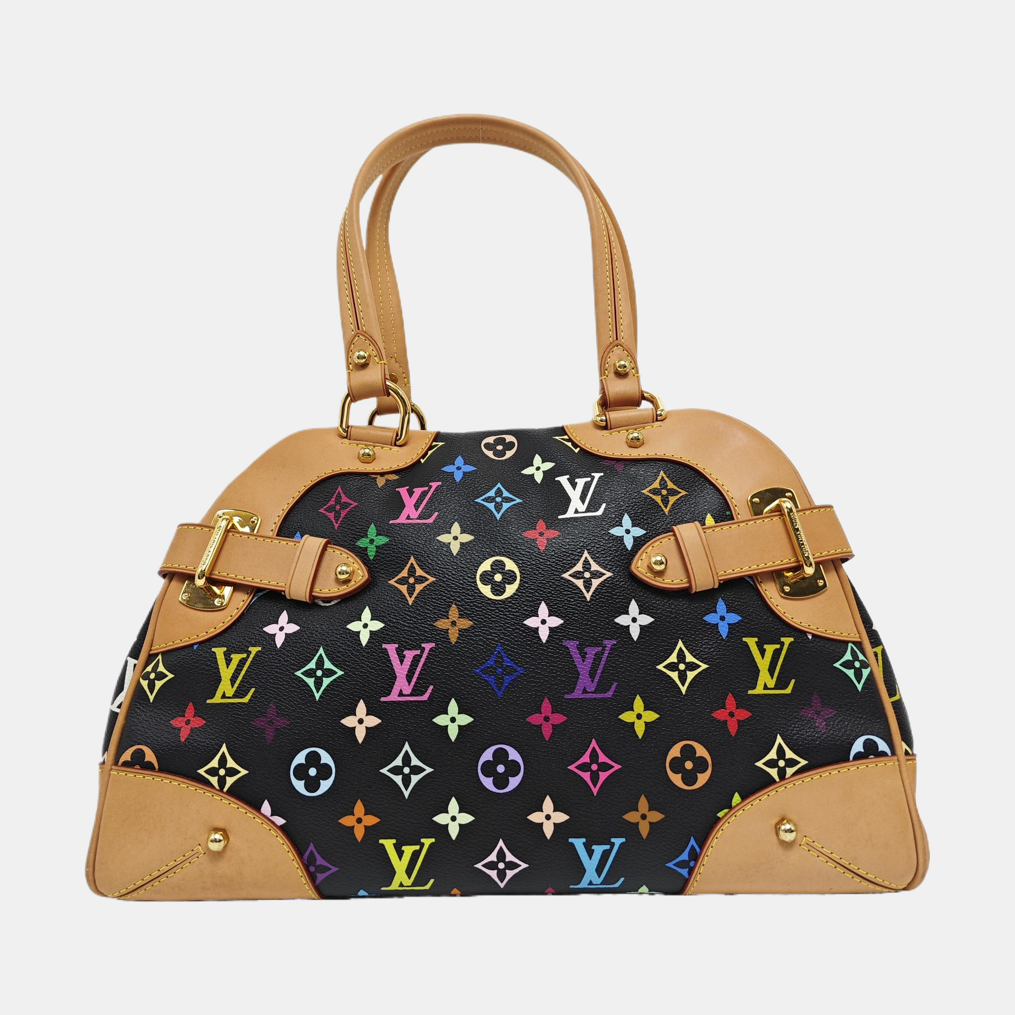 LV × TM CLAUDIA Monogram Coated Canvas Black