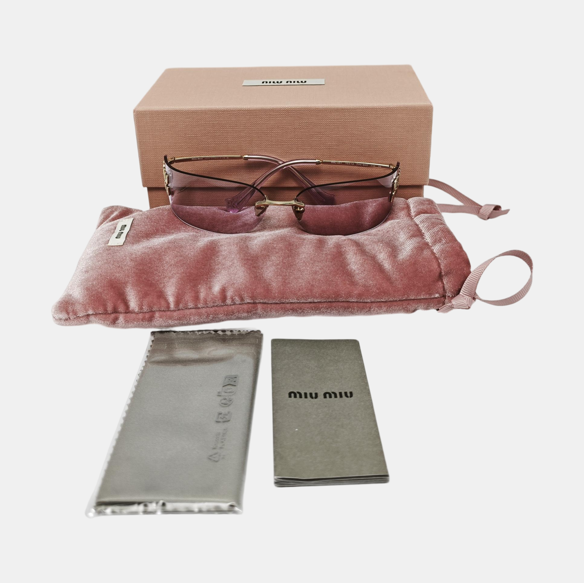 Metal Sunglasses Purple
