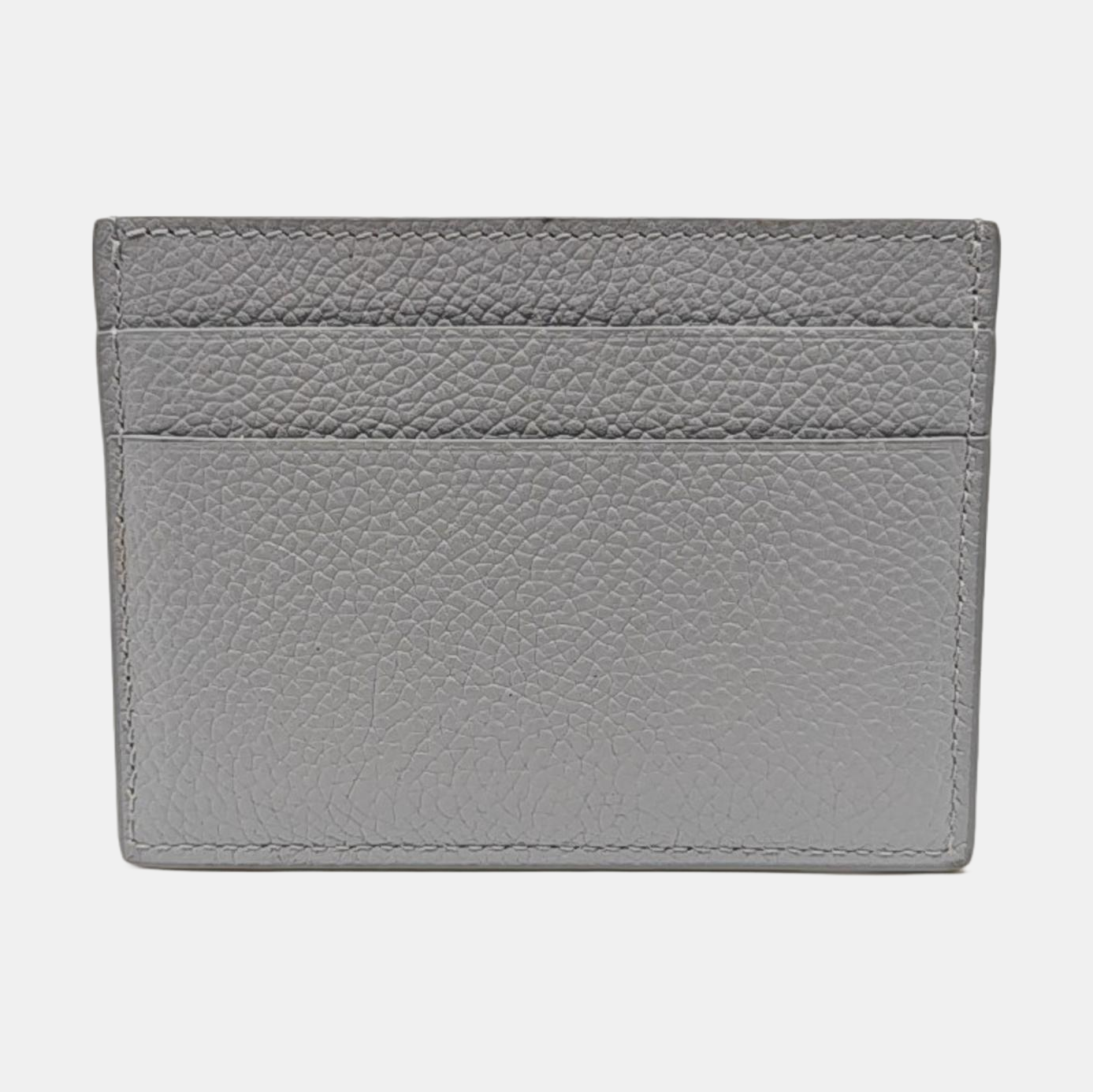 Cash Calfskin Gray Card Holder