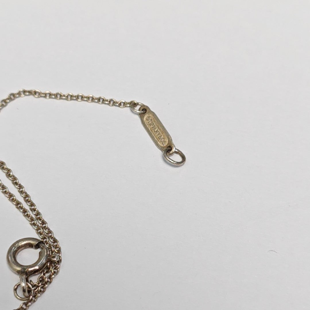 Tiffany Keys 18k Gold Silver Necklace