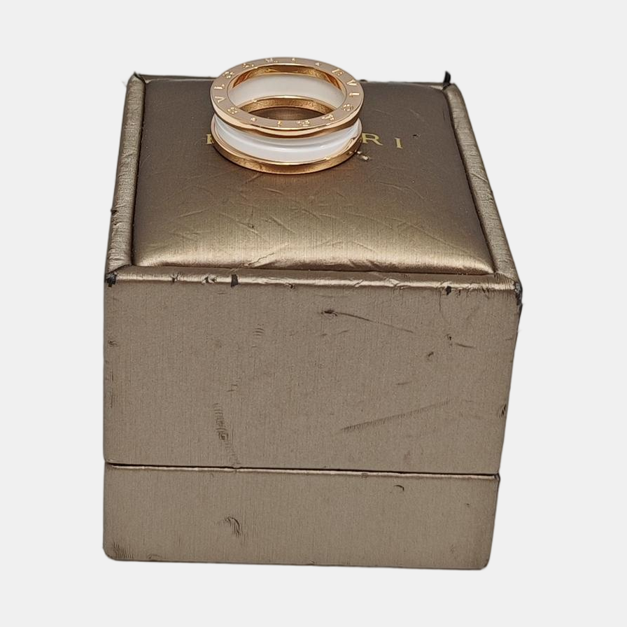 B.ZERO1 18k Rose Gold Ring EU 59