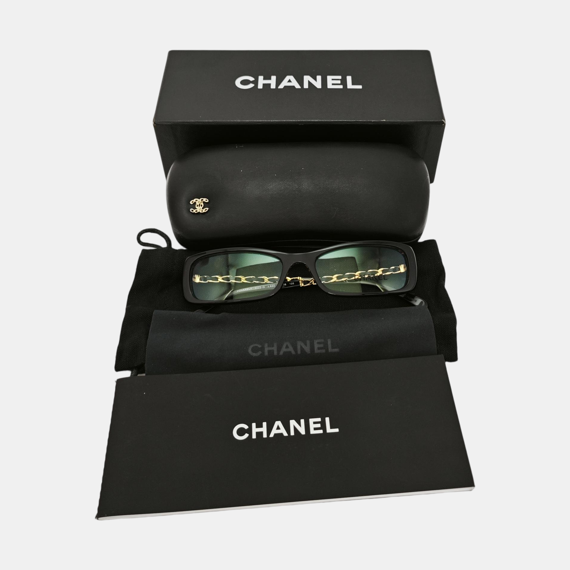 Synthetic Eyeglasses Black