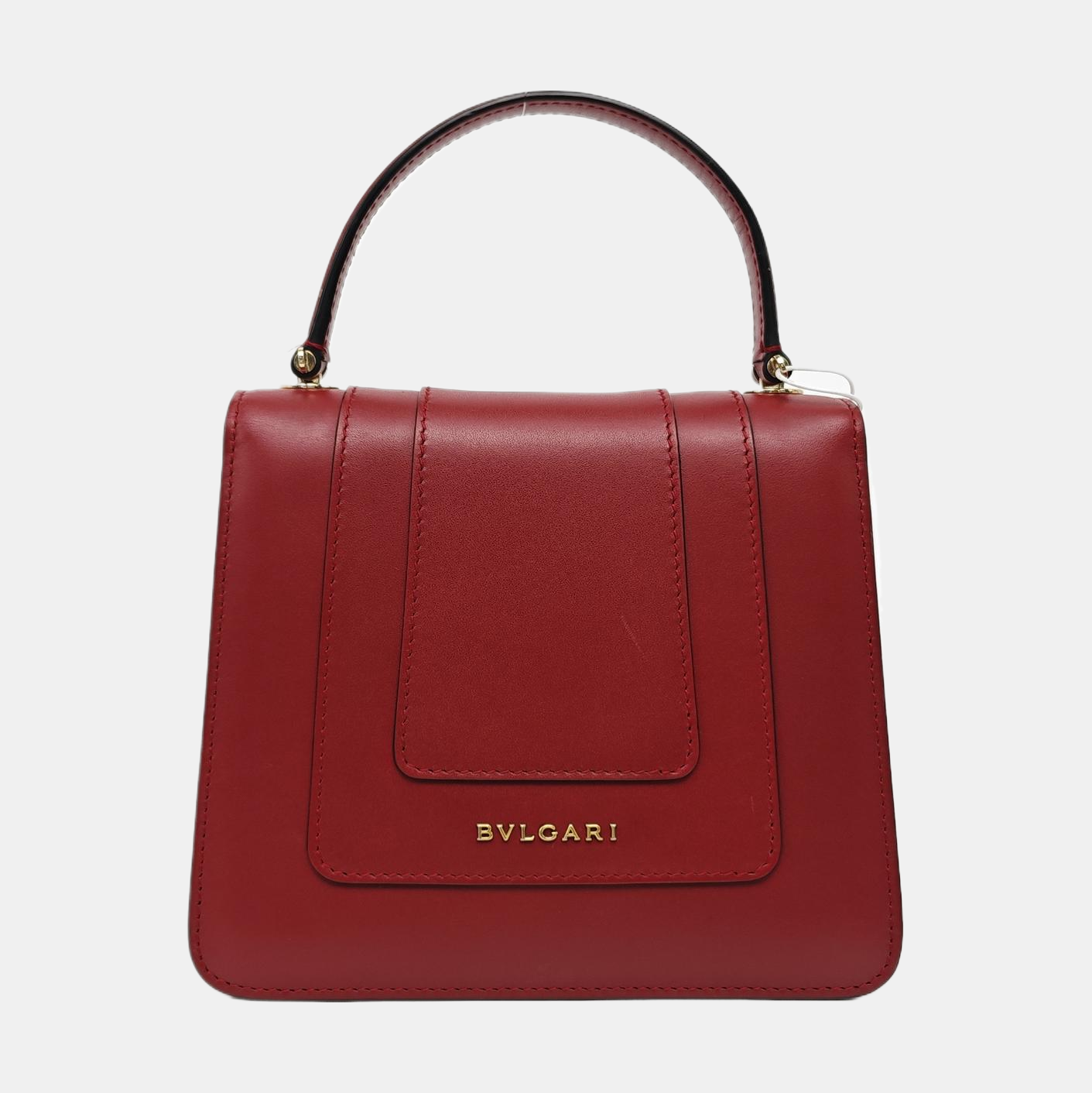 SERPENTI FOREVER Small Quilted Calfskin Red