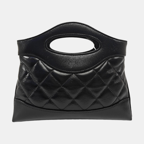 CHANEL 31 Quilted Lambskin Black