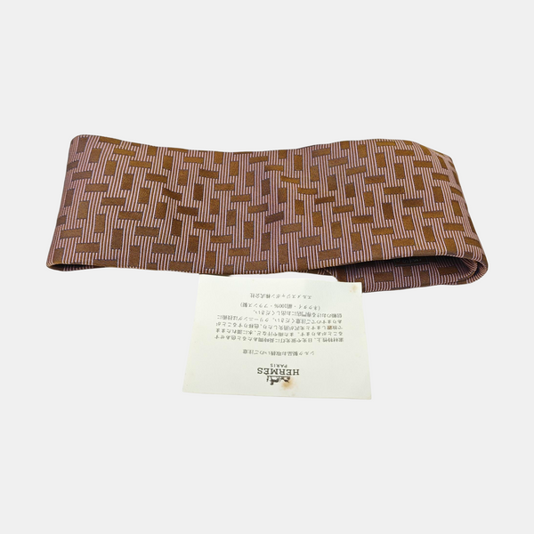 Mulberry Silk Tie Brown