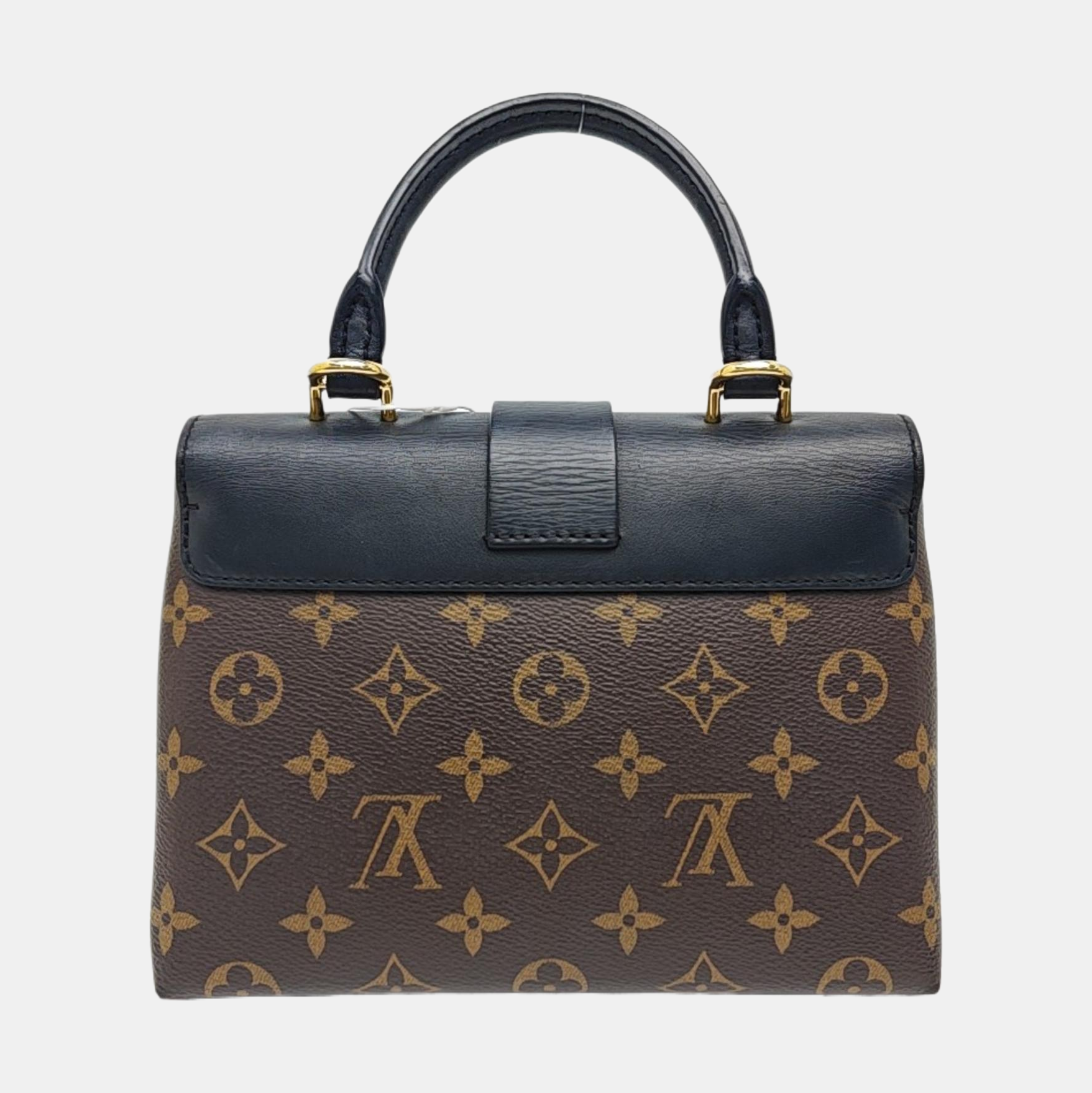LOCKY BB Monogram Coated Canvas Brown