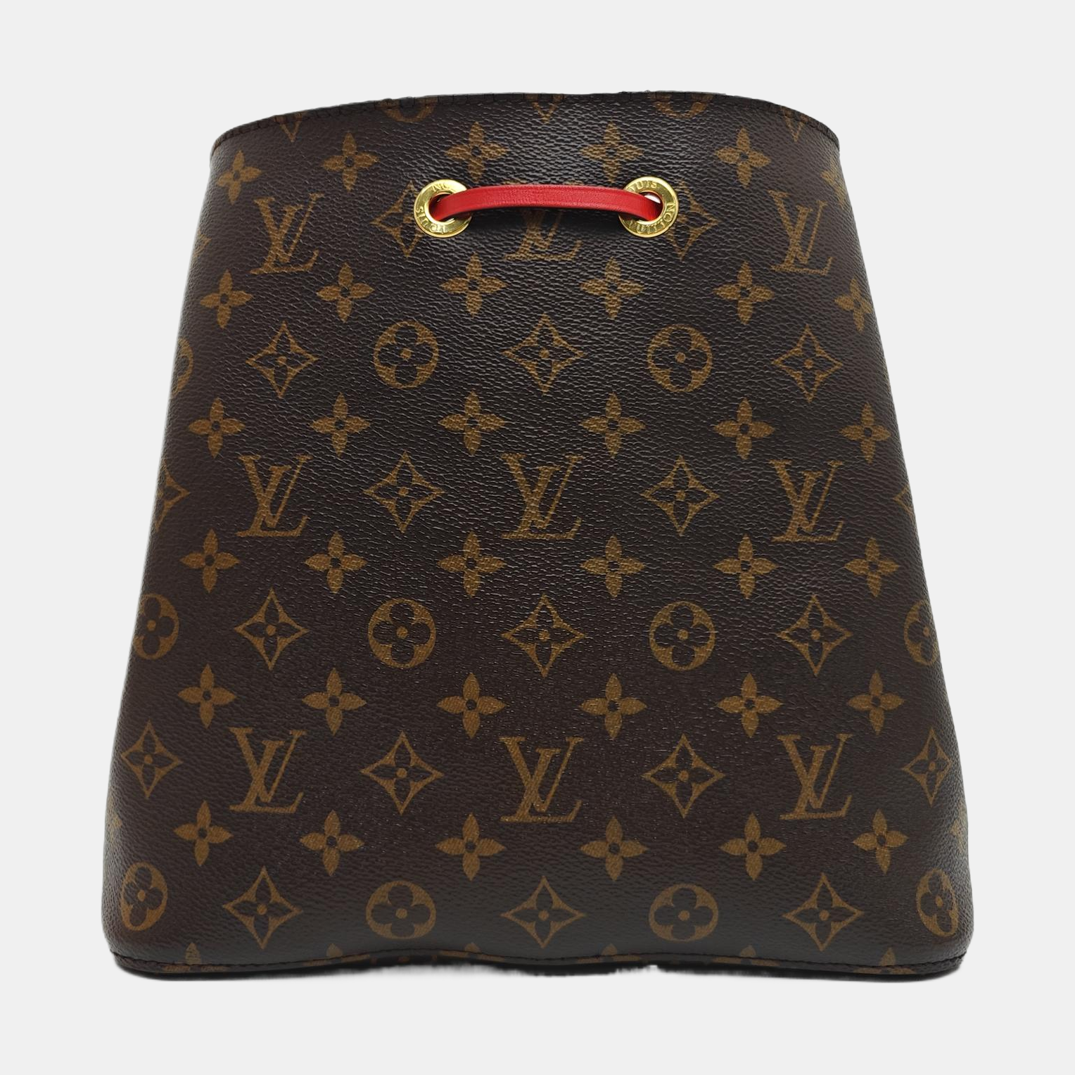 NÉONOÉ MM Monogram Coated Canvas Brown