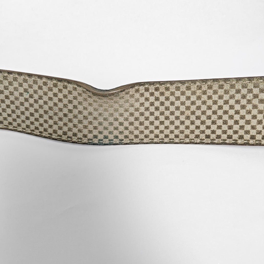 Suede Belt Gray