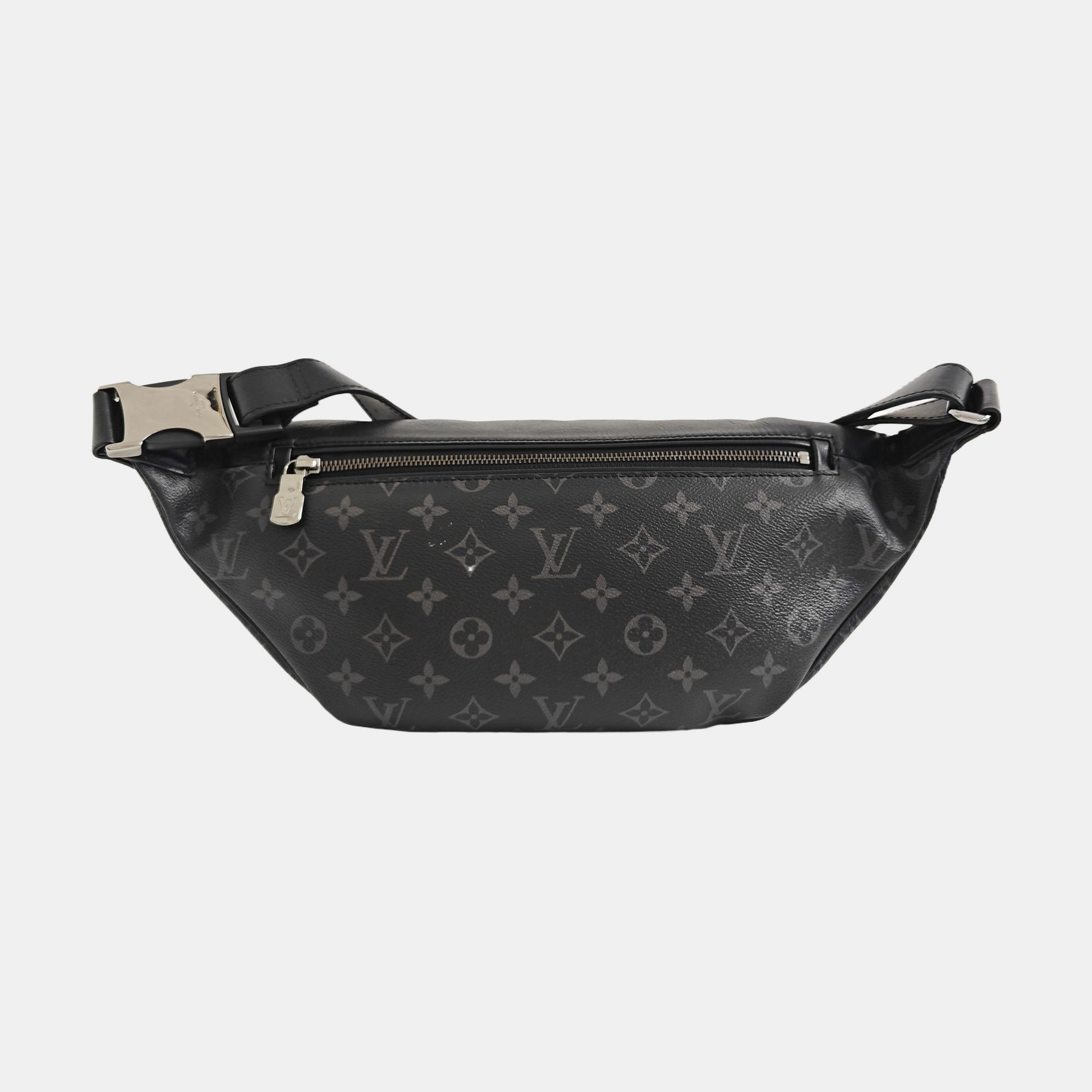 DISCOVERY PM Monogram Coated Canvas Black