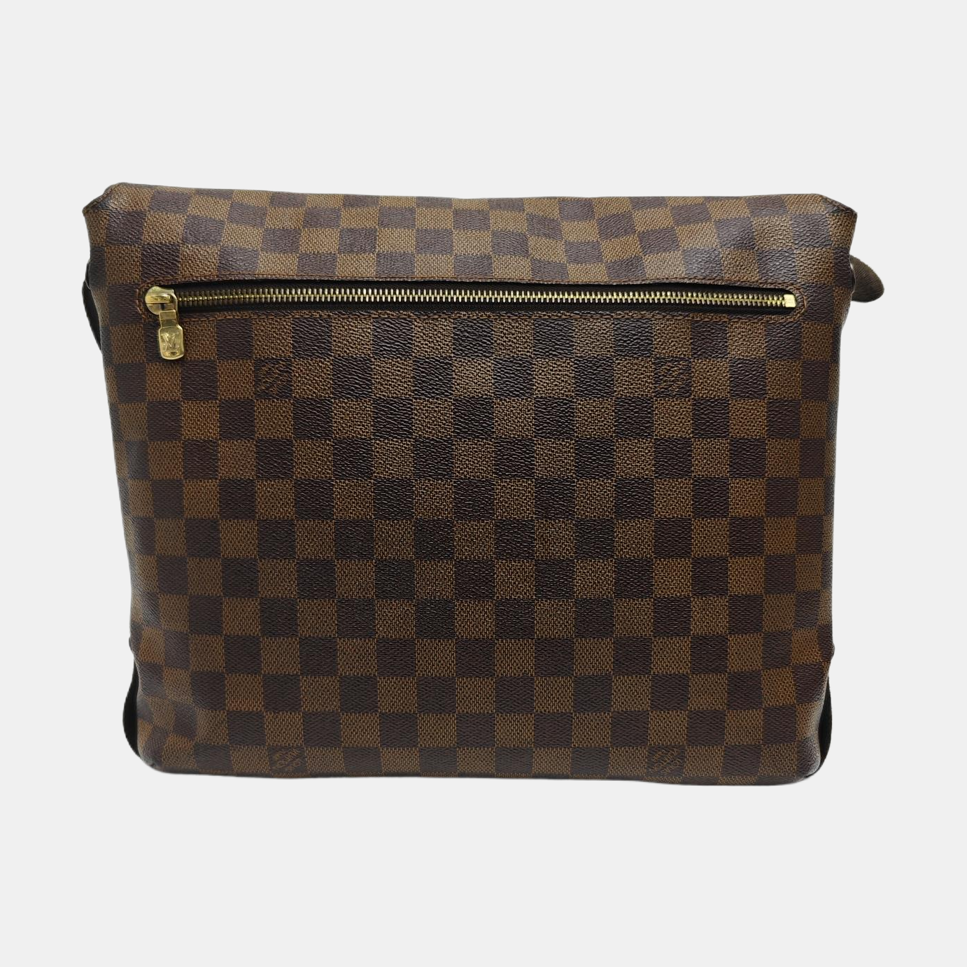 BROOKLYN Damier Ebene Coated Canvas Brown
