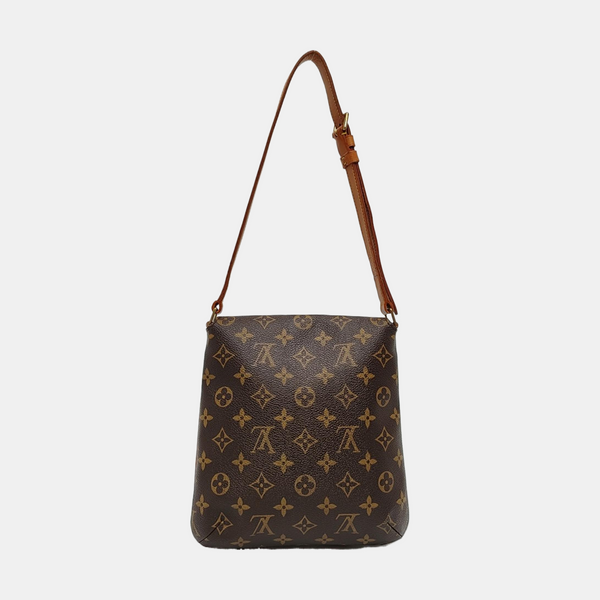MUSETTE TANGO Monogram Coated Canvas Brown