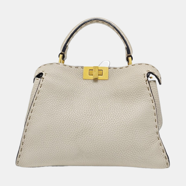 Peekaboo Mini Calfskin Gray