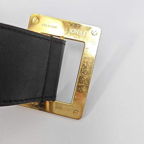 Leather Belt Black