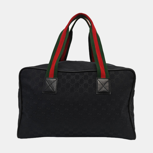 Monogram Canvas Shoulder Bag Blue