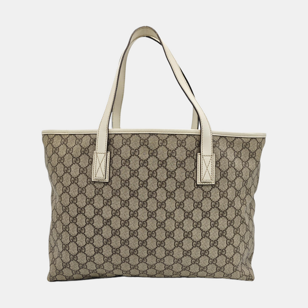 GG Imprime Monogram Coated Canvas Beige