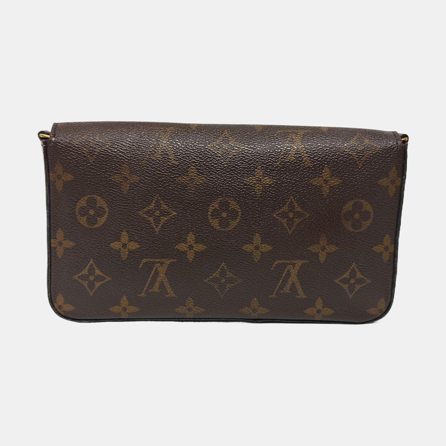 Authenticated pre-owned  FÉLICIE Monogram Coated Canvas Brown - Shoulder Bag at Looply