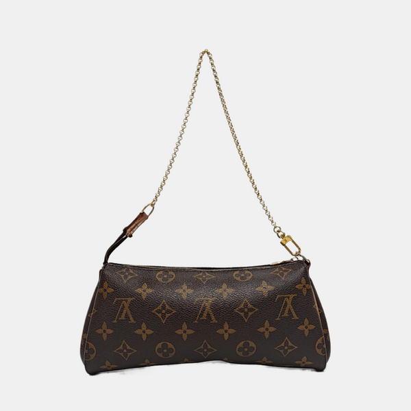 EVA Monogram Coated Canvas Brown